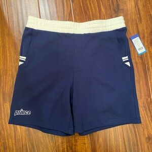 Prince Pickleball Men's Fleece Shorts 7" - Navy Blue medium New